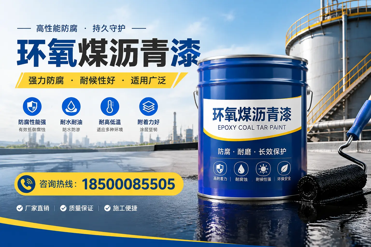 环氧煤沥青漆的储存与运输注意事项,万柏林企业须知